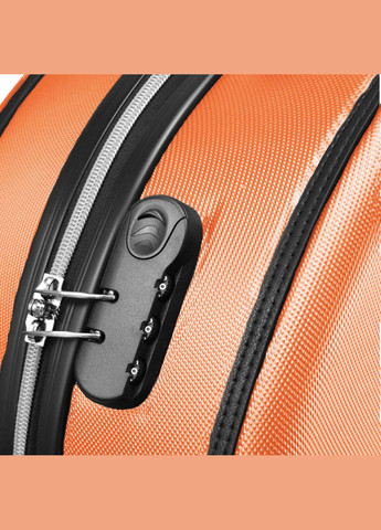 Валіза маленька під ручну поклажу 20" (S) ABS-Plastic Orange/Black (T5675-2) Semi Line (315593524)