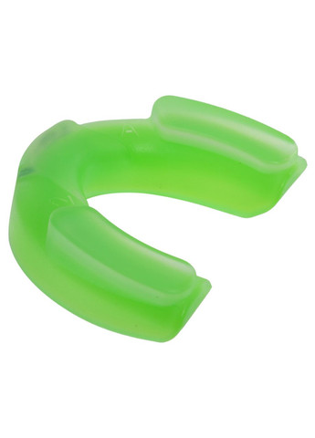 Капа боксерская односторонняя (однощелепная) двухкомпонентная (термопластик, салатовый) (BO-4507_Салатовый) Zelart (361435738)