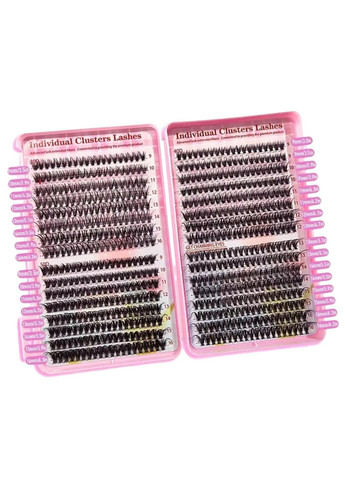 Набір для самостійного нарощування вій вдома 640 пучків (3D, 4D, 5D, 6D) China (322871953)