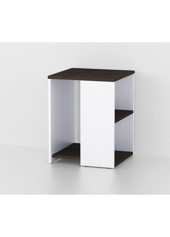 Бічний журнальний столик з полицями, кавовий столик, приставний стіл, приліжковий столик I-064 No Brand (370145385)