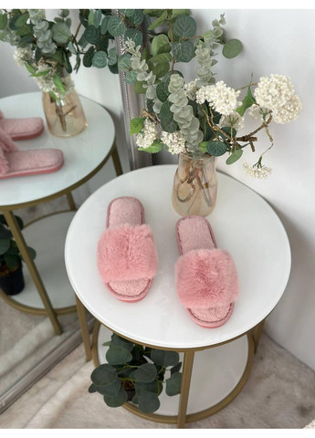 Розовые женские домашние плюшевые тапки для дома, удобные тапки, теплые тапки и стильные мега для повседневного ношения. China