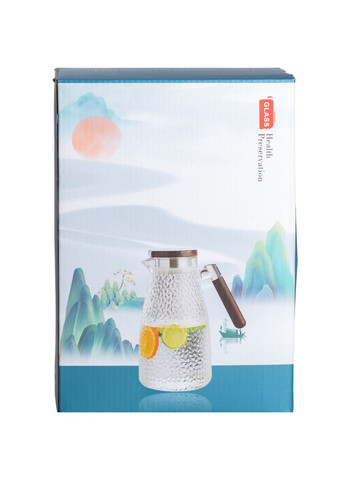 Чайник заварочный из боросиликатного стекла 2 л. Yiwu (361678283)