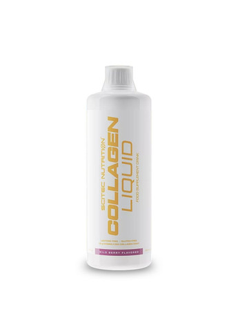 Препарат для суставов и связок Collagen Liquid, 1 литр - лесная ягода Scitec Nutrition (293343036)