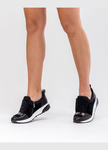 Bellavista Туфлі (1963Т) чорний з натуральна замша, італія — (328913385)