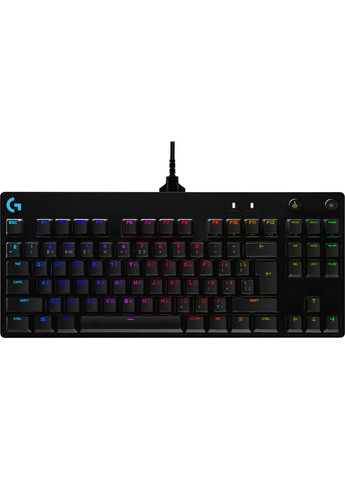 Клавіатура (920009392) Logitech g pro mechanical gaming usb ua black (268143178)