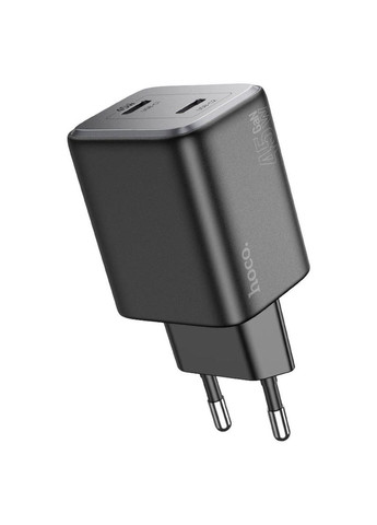 Сетевое зарядное устройство N42 Elogiado dual-port PD45W(2C) charger set(C to iP) Black Hoco (367724167)