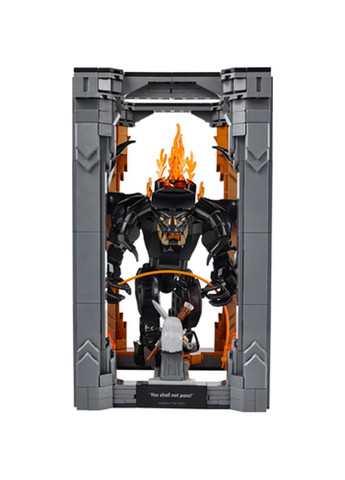 Конструктор Icons Обладатель колец Балрог Книжный уголок 1201 эл (10367) Lego (337311465)