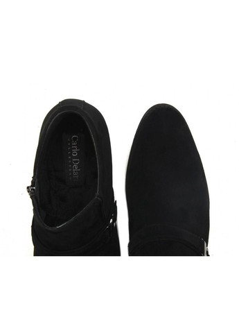 Черные зимние ботинки 7124087-б 38 цвет черный Carlo Delari