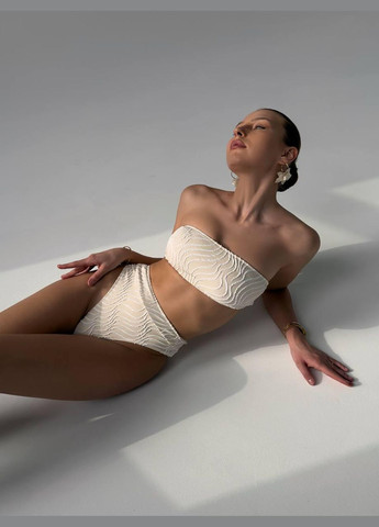 Бежевий жіночий купальник GT