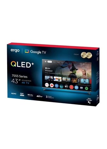 Телевізор 43JUQ7555 43" 4K QLED+ Smart TV Ergo (402286381)