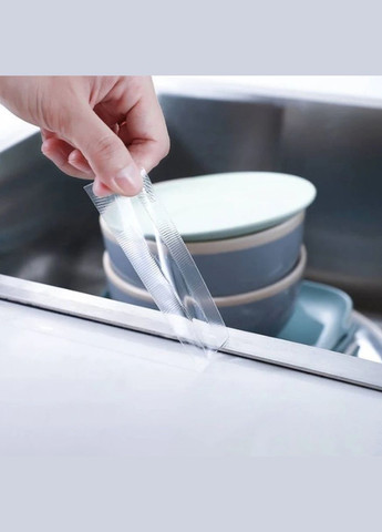 Клейкая водонепроницаемая лента 5905 3 м прозрачная. No Brand (364496384)