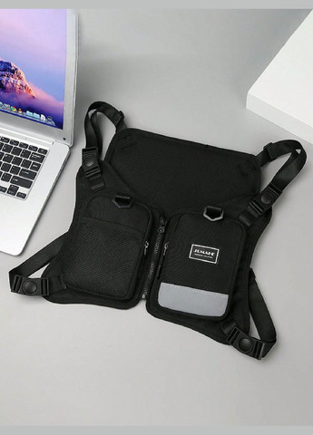 Нагрудна сумка 10426 JUMAHE чорна No Brand (313235500)