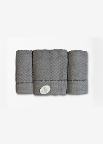 Подарочный набор полотенец Monet Pupilla серый