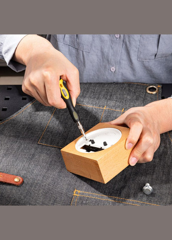 Набір прецизійних викруток 65 предметів DL3565 Матеріал CrV. Пластиковий кейс Deli (296107948)