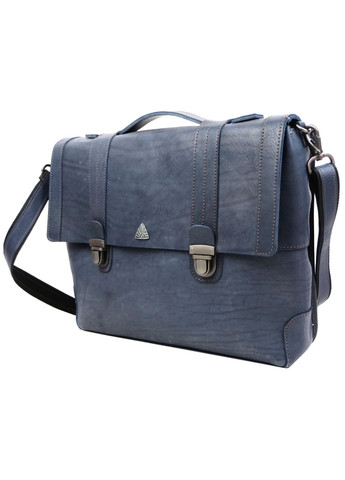 Чоловічий шкіряний портфель, Україна синій Mykhail Ikhtyar (361156706)