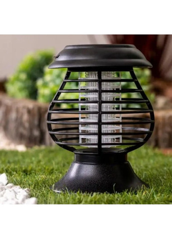 Садовый антимоскитный светильник на солнечной батарее уличный фонарь 2 в 1 с ультрафиолетовой подсветкой защита от насекомых No Brand (361161790)