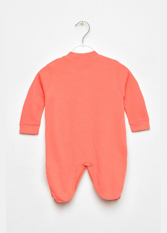 Человечек детский для девочки кораллового цвета с шапочкой Let's Shop (330749219)