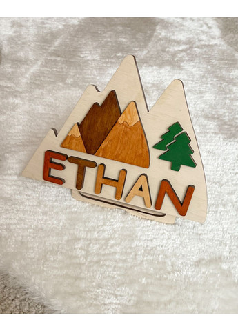 Пазл з горами іменний WittleWood (369778915)