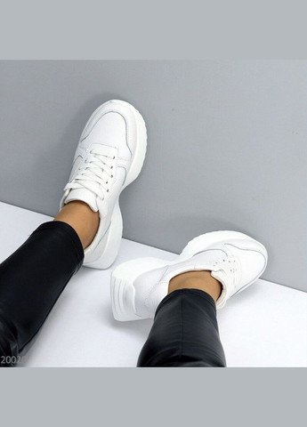 Білі шкіряні жіночі кросівки, жіночі білі кросівки KDSL Appetite білі демісезони (316187057)