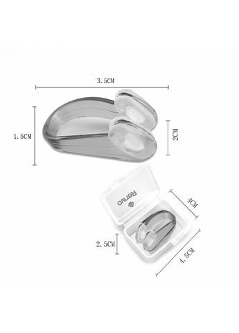 Затискач для носа Eclipse Білий Синій Уні Renvo (323203687)