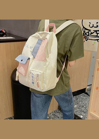 Рюкзак 10450 жіночий дитячий шкільний портфель рожевий No Brand (326487554)