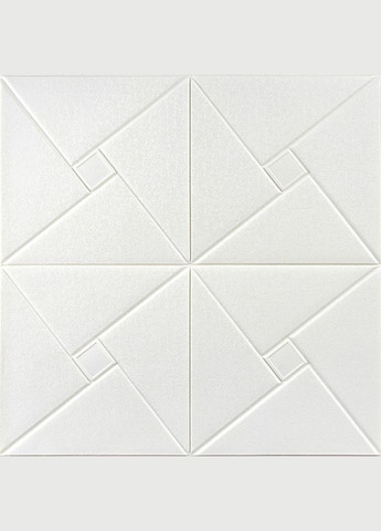 Самоклеющаяся декоративная настенная потолочная 3D панель оригами 700х700х5.5мм (173) SW-00000182 Sticker Wall (292564710)