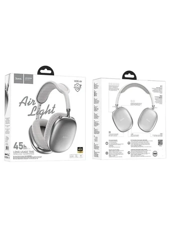 Беспроводные накладные наушники Air Triumph BT headset Silver Hoco W35 (389915378)