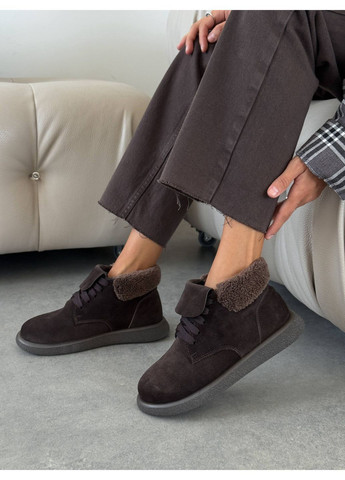 Зимние зимние ботинки анатомические barefoot Helen из натуральной замши