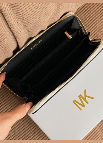 Гаманець жіночий Майкл Корс великий логотип білий No Brand (317843139)