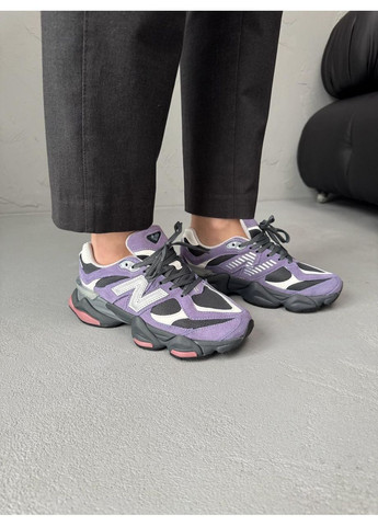 Білі Осінні кросівки чоловічі new balance 9060 violet noir нью беланс 9060 No Brand