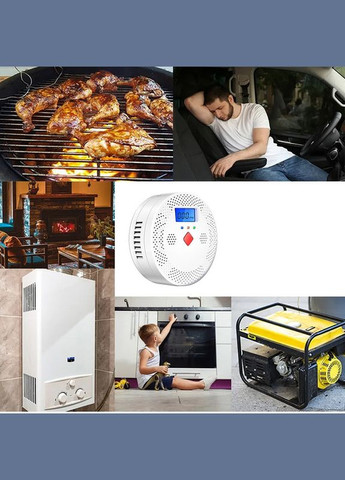 Wi-Fi датчик чадного газу No Brand (334302328)