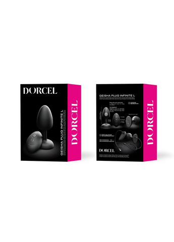 Анальна вібропробка GEISHA PLUG INFINITE L - CherryLove Dorcel (339868141)