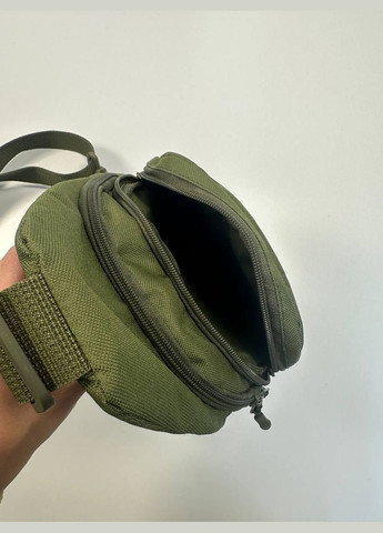 Сумка мессенджер через плечо мужская, хаки, слинг, тактическая UA (338424013)