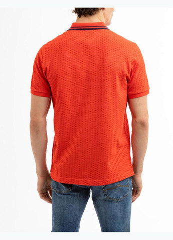 Чоловіча футболка поло U.S.Polo Assn. DOT PRINT POLO M червона U.S. Polo Assn. (336432899)