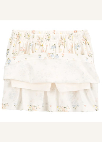 Комбинированный летний комплект 2в1 футболка, юбка для девочки 105-112 см (2s461710_5t) Carter's