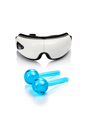 Масажер для Очей + Крижані Кульки для Масажу Обличчя - 2 шт Comshop (301219817)