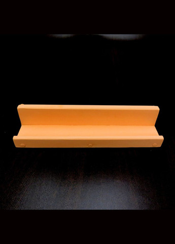 Настенная полка из дерева Балоро 50 грейпфрут (НСП-0024554) No Brand (328080970)