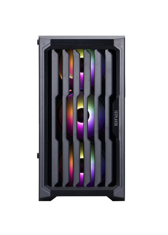 Корпус H2-BK-4F7 Black без БП 1STPLAYER (342331219)