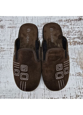 Тапочки чоловічі домашні сині закритий носок Inblu (366144496)