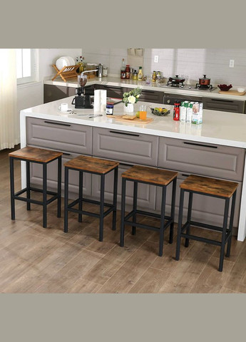 Барный стул Corner 2 штуки в стиле Loft Leobert (304402070)