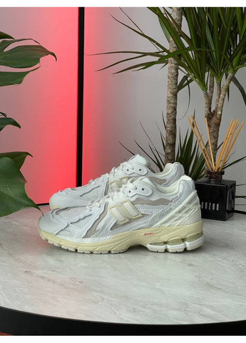 Білі Осінні кросівки чоловічі і жіночі new balance 1906d white beige | нью беланс 1906d білі бежеві No Brand