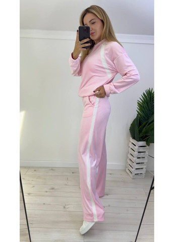 Костюм велюровий штани палацо та кофта на блискавці Україна (360108491)