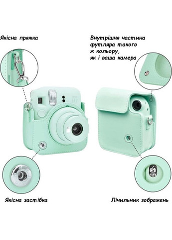 Чехол + фотоальбом 108 instax mini 12 Green Fujifilm (365721230)