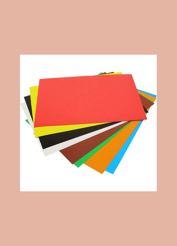 Картон цвет. A4 двухстр. 8л. №ДКК-1/ /(25) Рюкзачок (322920674)