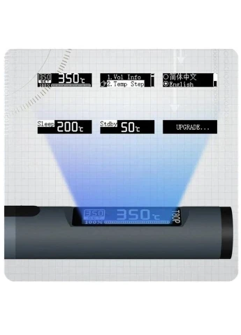Портативный паяльник T80 100W Black Alientek (399677297)
