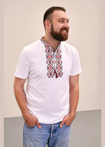 Чоловіча футболка з вишивкою "Гетьман" MEREZHKA (291409743)