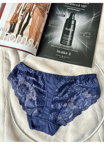 Кружевные трусики слип синий цвет Biweier (361148013)