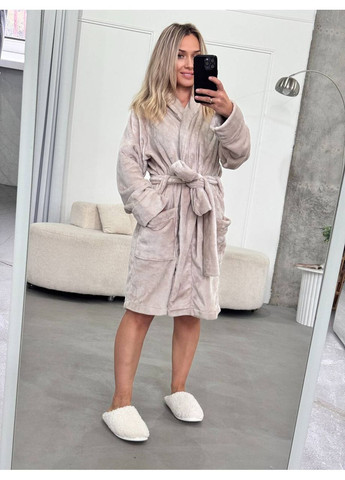 Плюшевий махровий халат — ЗАМІРИ В ОПИСІ GD/GL Модний простір (370147257)