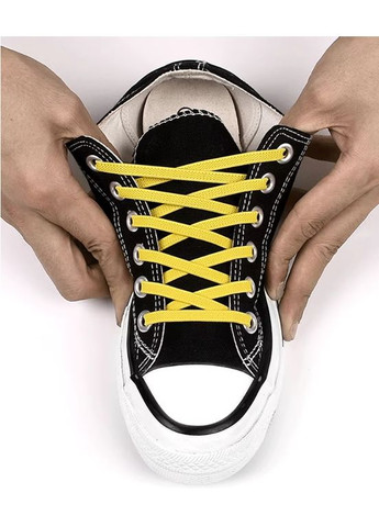 Еластичні плоскі шнурки 6мм із застібками PRC (313438378)