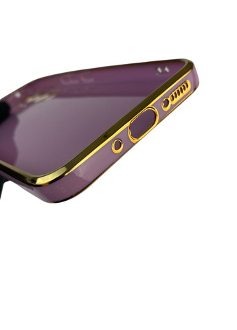 Чехол для Galaxy A54 5G SM-A546E с защитой камеры с золотой окантовкой на самсунг а54 черничный gs1 Samsung (366232040)